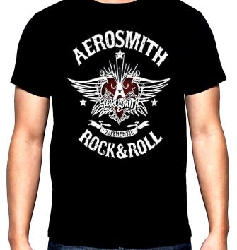 Aerosmith, Rock and roll, мъжка тениска, 100% памук, S до 5XL